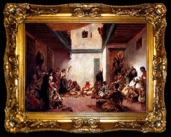 framed  unknow artist Arab or Arabic people and life. Orientalism oil paintings  316, ta009-2